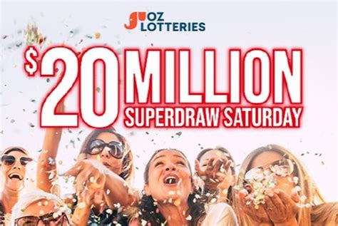 buy saturday superdraw|Saturday Lotto Superdraw: Win a share in $20 Million!.